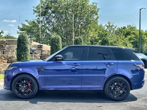 Estoril Blue 2021 Land Rover Range Rover SVR Carbon Edition