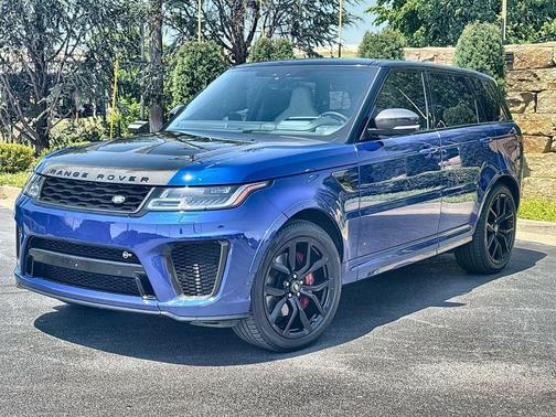 Estoril Blue 2021 Land Rover Range Rover SVR Carbon Edition