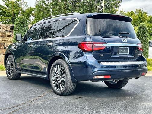 Hermosa Blue 2023 INFINITI QX80 SENSORY