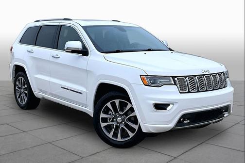 Bright White Clearcoat 2017 Jeep Grand Cherokee Overland