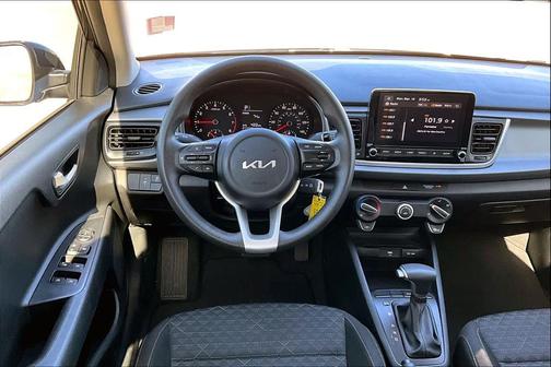 Aurora Black 2023 Kia Rio S
