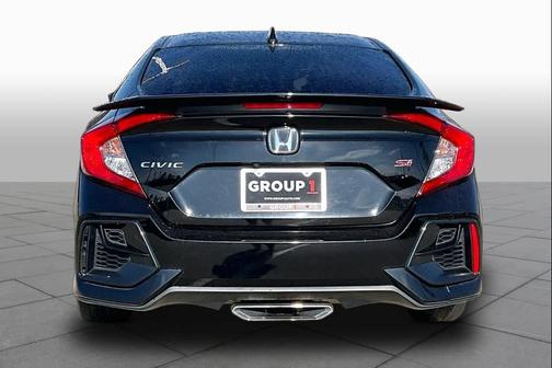 Crystal Black Pearl 2020 Honda Civic Si Base