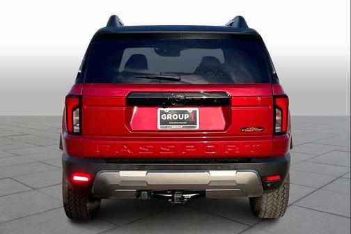 Radiant Red Metallic II 2026 Honda Passport AWD TrailSport Blackout