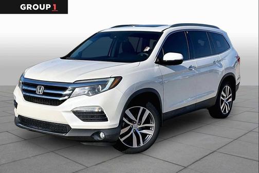 White Diamond Pearl 2017 Honda Pilot Elite