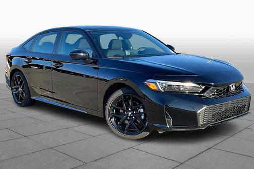 Crystal Black Pearl 2026 Honda Civic Hybrid