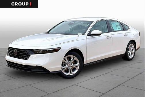 Platinum White Pearl 2026 Honda Accord LX 1.5T