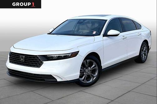 Platinum White Pearl 2023 Honda Accord EX