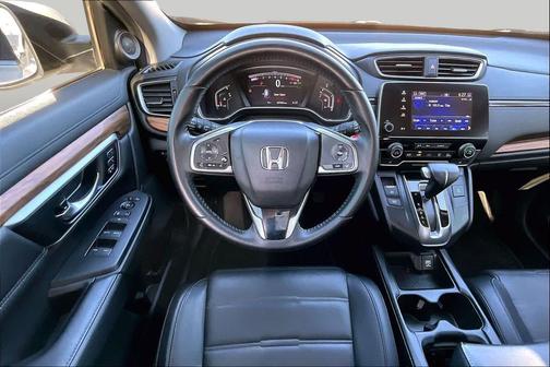 White Diamond Pearl 2018 Honda CR-V EX-L