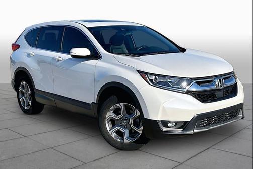 White Diamond Pearl 2018 Honda CR-V EX-L