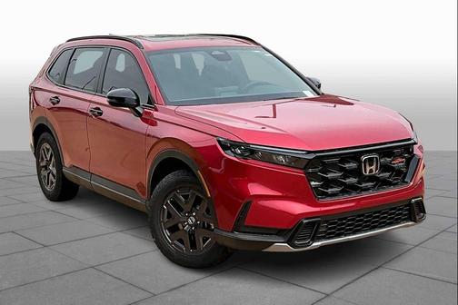 Red 2026 Honda CR-V Hybrid TrailSport
