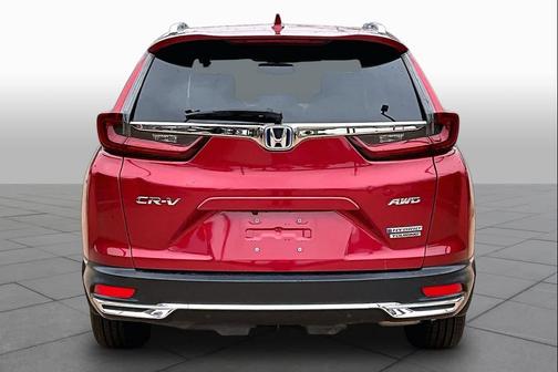 Radiant Red Metallic 2021 Honda CR-V Hybrid Touring