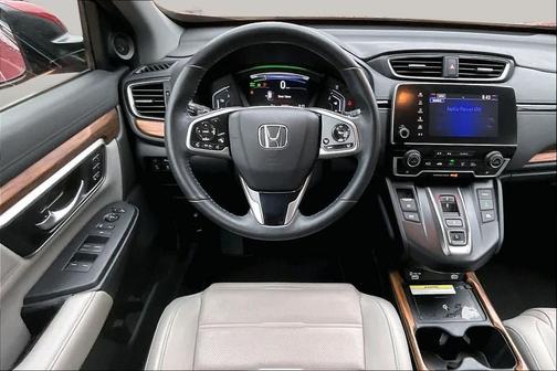 Radiant Red Metallic 2021 Honda CR-V Hybrid Touring
