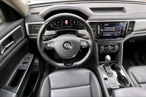 Pure White 2020 Volkswagen Atlas 3.6L SEL