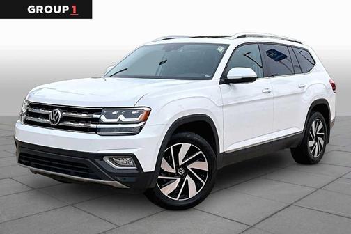 Pure White 2020 Volkswagen Atlas 3.6L SEL