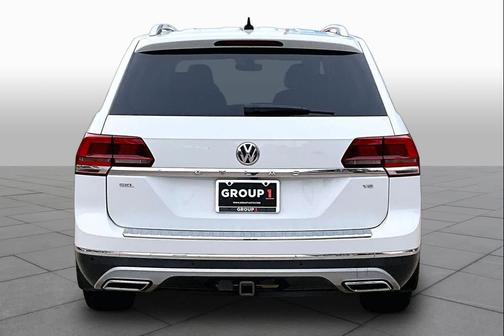 Pure White 2020 Volkswagen Atlas 3.6L SEL