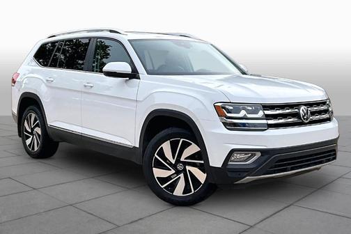 Pure White 2020 Volkswagen Atlas 3.6L SEL