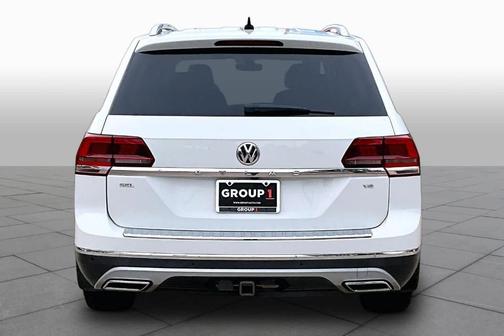 Pure White 2020 Volkswagen Atlas 3.6L SEL