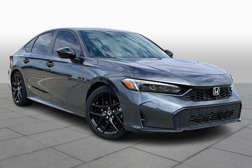 Meteorite Gray Metallic 2025 Honda Civic Sport