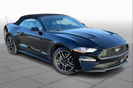 Shadow Black 2021 Ford Mustang EcoBoost Premium