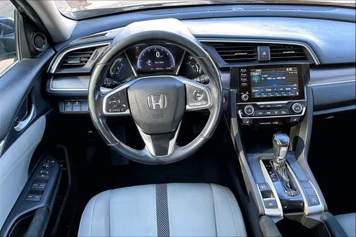 Cosmic Blue Metallic 2020 Honda Civic EX