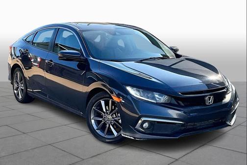 Cosmic Blue Metallic 2020 Honda Civic EX