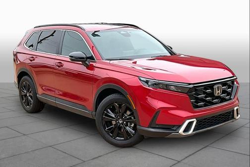 Radiant Red Metallic 2024 Honda CR-V Hybrid Sport Touring AWD
