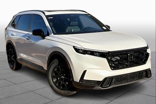 White 2026 Honda CR-V Hybrid Sport-L