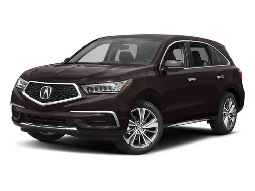 Black Copper Pearl 2017 Acura MDX 3.5L w/Technology Package