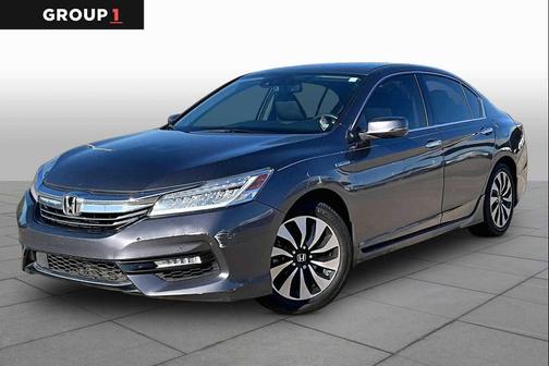 Modern Steel Metallic 2017 Honda Accord Hybrid Touring