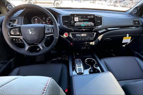 White 2026 Honda Ridgeline Black Edition