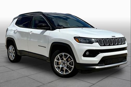 Bright White Clearcoat 2025 Jeep Compass Limited
