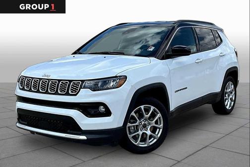 Bright White Clearcoat 2025 Jeep Compass Limited