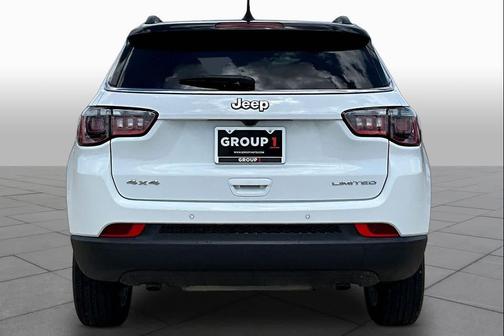 Bright White Clearcoat 2025 Jeep Compass Limited