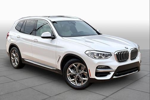 Mineral White Metallic 2020 BMW X3 xDrive30i