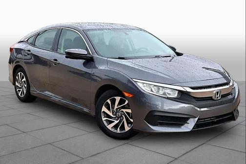 Modern Steel Metallic 2018 Honda Civic EX