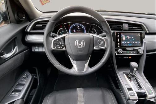Modern Steel Metallic 2018 Honda Civic EX