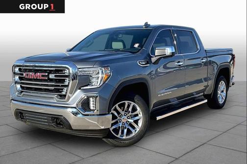 Satin Steel Metallic 2020 GMC Sierra 1500 SLT