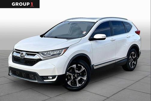 White Diamond Pearl 2017 Honda CR-V Touring