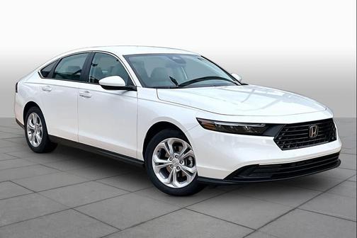 Platinum White Pearl 2026 Honda Accord LX 1.5T