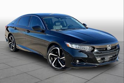 Crystal Black Pearl 2021 Honda Accord Sport SE 1.5T