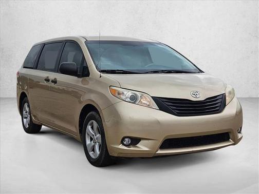 Gold 2012 Toyota Sienna Base