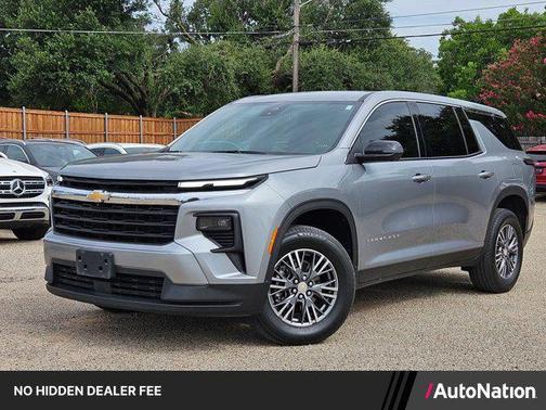 Sterling Gray Metallic 2024 Chevrolet Traverse LS
