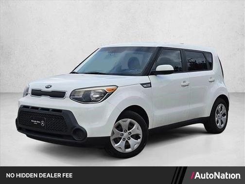 Clear White 2015 Kia Soul Base