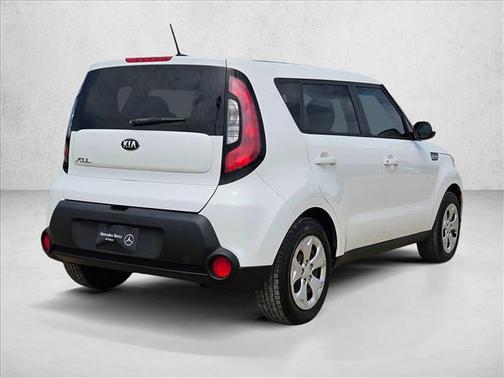Clear White 2015 Kia Soul Base