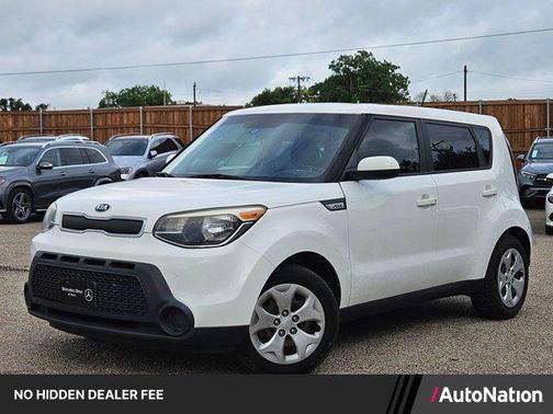 Clear White 2015 Kia Soul Base