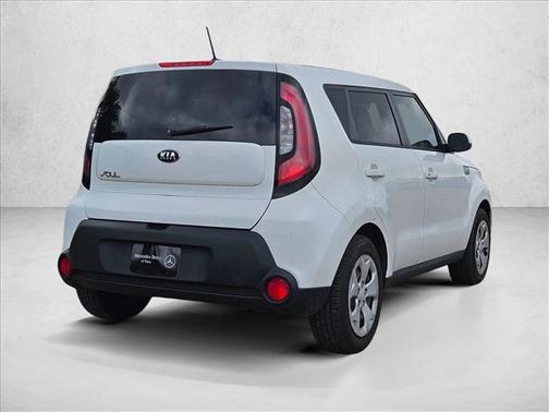 Clear White 2015 Kia Soul Base