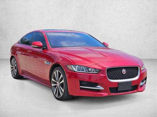Red 2017 Jaguar XE 35t R-Sport