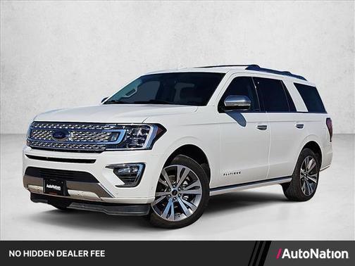 Star White Metallic Tri-Coat 2020 Ford Expedition Platinum