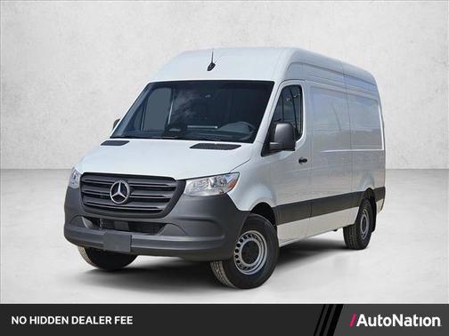 Arctic White 2025 Mercedes-Benz Sprinter 2500 Standard Roof
