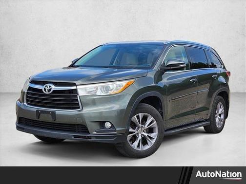 Alumina Jade Metallic 2014 Toyota Highlander XLE